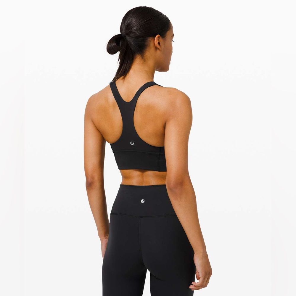 Lululemon Wunder Train Long-Line Bra Medium Support C/D Cups Workout Activewear